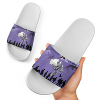 ANZAC Day Slide Sandals Lest We Forget the Animals Too