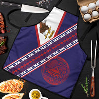 American Samoa Flag Day Apron Polynesian Tribal Tattoo Eagle Art