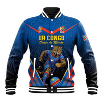 Custom World Football 2026 DR Congo Baseball Jacket Les Leopards Coupe du Monde Glory