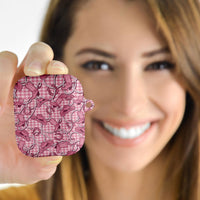 Pink Hawaii Palaka Cowboy AirPods Case Hawaiian Paniolo Festival Spirit LT19 - Polynesian Pride