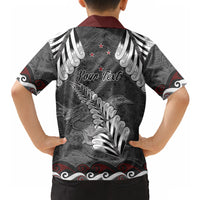 New Zealand Weka Personalised Hawaiian Shirt Aotearoa Hen Silver Fern Maori Pattern LT22 - Polynesian Pride