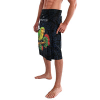 New Zealand Kakapo Matariki Personalised Lavalava Pohutukawa Flower Galaxy Maori Pattern