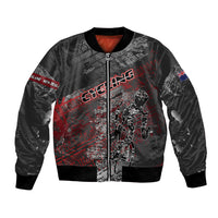 Personalised Cycling New Zealand Bomber Jacket Aotearoa Pride Sportswear