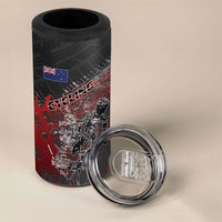 Personalised Cycling New Zealand 4 in 1 Can Cooler Tumbler Aotearoa Pride Sportswear LT22 - Polynesian Pride