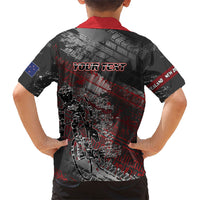 Personalised Cycling New Zealand Kid Hawaiian Shirt Aotearoa Pride Sportswear