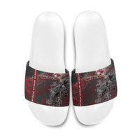 Personalised Cycling New Zealand Slide Sandals Aotearoa Pride Sportswear