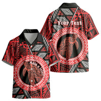 Personalised Tonga Language Week Kid Hawaiian Shirt Heilala Turtle Malo E Lelei