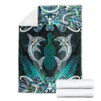 New Zealand Kotiate Weapon Blanket Aotearoa Mango Paua Shell Maori Pattern LT22 - Polynesian Pride