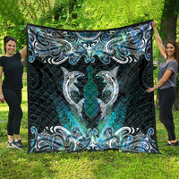 New Zealand Kotiate Weapon Quilt Aotearoa Mango Paua Shell Maori Pattern LT22 - Polynesian Pride