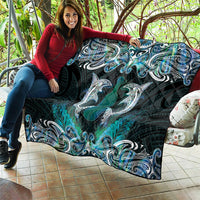 New Zealand Kotiate Weapon Quilt Aotearoa Mango Paua Shell Maori Pattern LT22 - Polynesian Pride