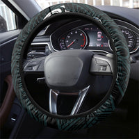 New Zealand Kotiate Weapon Steering Wheel Cover Aotearoa Mango Paua Shell Maori Pattern LT22 - Polynesian Pride