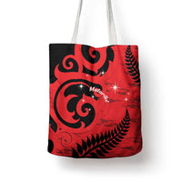 New Zealand Matariki Tote Bag Maori New Year Koru Pattern