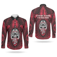 New Zealand Maori Language Week Couples Matching Mermaid Dress and Long Sleeve Button Shirt Te Wiki O Te Reo Maori Hei Tiki LT22 - Polynesian Pride