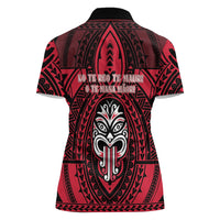 New Zealand Maori Language Week Women Polo Shirt Te Wiki O Te Reo Maori Hei Tiki LT22 - Polynesian Pride