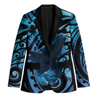 New Zealand Matariki Blazer Maori Humpback Whale Galaxy