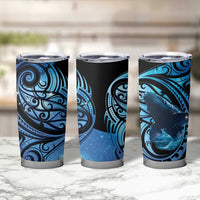 New Zealand Matariki Tumbler Cup Maori Humpback Whale Galaxy