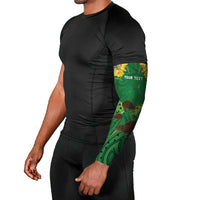 Personalised South Canterbury Anniversary Day Arm Sleeves Kiwi Kowhai Silver Fern Maori Pattern LT22 - Polynesian Pride