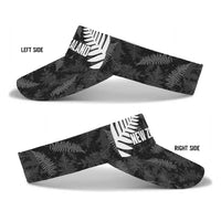New Zealand 2026 Football Sun Visor Cap Aotearoa Fern Maori Pattern LT14 - Polynesian Pride