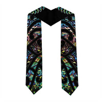 New Zealand Graduation Stole Maori Rugby Tattoo Papua Shell - Polynesian Pride