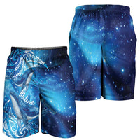 New Zealand Humpback Whale Matariki Shorts for Men Maori New Year Taniko Niho Taniwha
