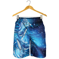 New Zealand Humpback Whale Matariki Shorts for Men Maori New Year Taniko Niho Taniwha