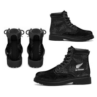 New Zealand Silver Fern Rugby All Season Boots Go Aotearoa World Cup - Polynesian Pride