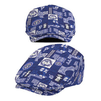Northern Mariana Islands Magof Nochebuena Jeff Hat Pacific Patchwork Xmas Vibes LT9 - Polynesian Pride