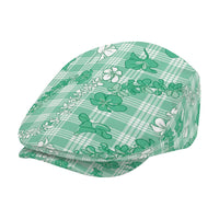 Omaomao Aloha Hawaii Jeff Hat Plumeria Lei With Palaka Motif LT14 - Polynesian Pride