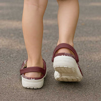 Oxblood Hawaii Clogs Shoes Hammerhead Shark Tattoo Curve Polynesian - Polynesian Pride