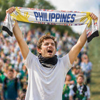 Philippines Flag Day Soccer Scarf Filipino Feather Pattern LT9