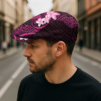 Pink Hawaii Jeff Hat Hammerhead Shark Tattoo Curve Polynesian - Polynesian Pride