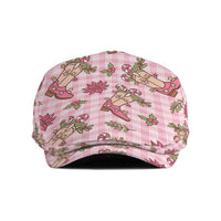 Pink Paniolo Palaka Hawaiian Cowgirl Christmas Jeff Hat LT9 Pink - Polynesian Pride