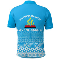 Tonga Lavengamalie College Tongan Pattern Polo Shirt LT12 - Polynesian Pride