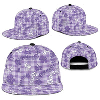 Poni Aloha Hawaii Snapback Cap Plumeria Lei With Palaka Motif LT14 - Polynesian Pride