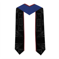 Samoa Flag Graduation Stole Ula Fala With Samoan Siapo