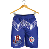 Toa Samoa Rugby Shorts for Men Six Eight Five to The World - Polynesian Pride