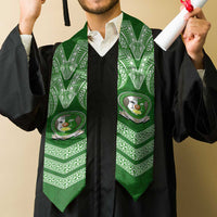 Tonga Liahona High School Graduation Stole Traditional Ngatu and Polynesian Pattern