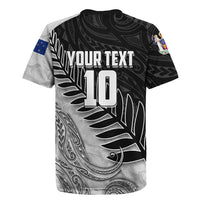 Personalized New Zealand Football Rugby Jersey Kiwi Mascot with Silver Fern - Maori Tribal Tattoo Art TS04 - Polynesian Pride