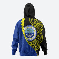 Federated States Of Micronesia FSM Hoodie Pacific Islander Tribal Swirl Geometric Pattern