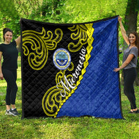 Federated States Of Micronesia FSM Quilt Pacific Islander Tribal Swirl Geometric Pattern