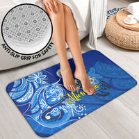 Micronesia Sea Turtle Bathroom Set Federated States Of Micronesia Tribal Floral Pattern