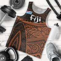 Straight Outta Kadavu Fiji Men Tank Top Tribal Polynesian Tattoo Coat Of Arms Flag