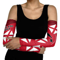 Wallis And Futuna Arm Sleeves Polynesian Tattoo Flag Map