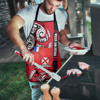 Wallis And Futuna Apron Tribal Polynesian Tattoo Flag Motif