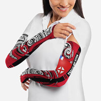 Wallis And Futuna Arm Sleeves Tribal Polynesian Tattoo Flag Motif