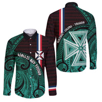 Wallis And Futuna Family Matching Puletasi and Hawaiian Shirt Tribal Polynesian Tattoo Heritage Cross Flag
