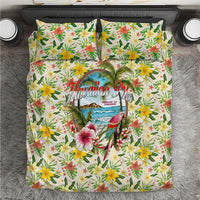 Hawaiian Piko Threads Of Paradise Aloha Bedding Set Tropical Hibiscus Plumeria