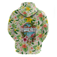 Hawaiian Piko Threads Of Paradise Aloha Hoodie Tropical Hibiscus Plumeria