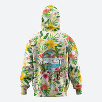 Hawaiian Piko Threads Of Paradise Aloha Hoodie Tropical Hibiscus Plumeria