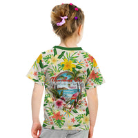 Hawaiian Piko Threads Of Paradise Aloha Kid T Shirt Tropical Hibiscus Plumeria